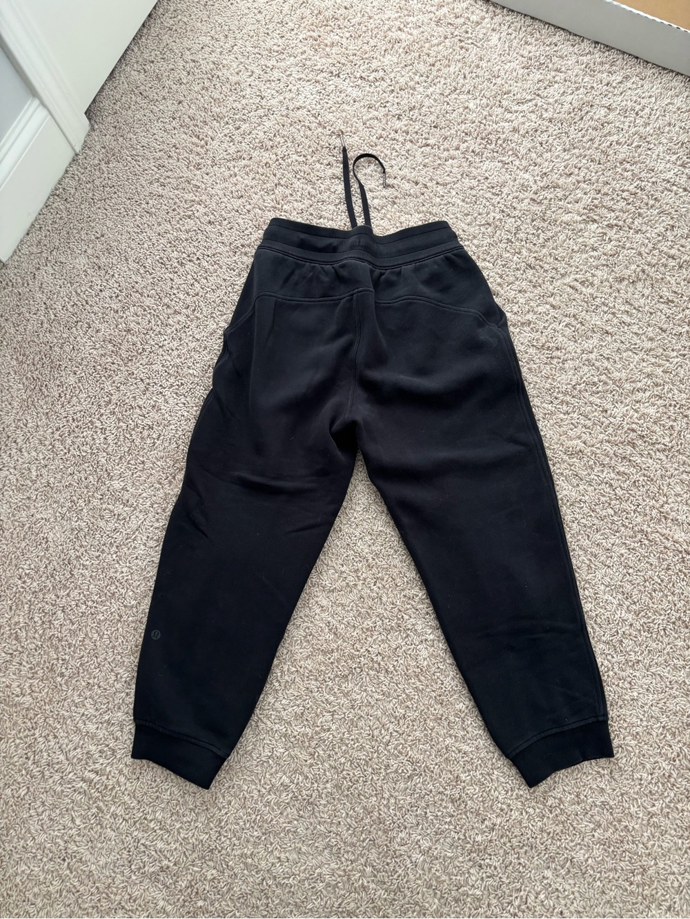 lululemon athletica Black Scuba Jogger Sweatpants